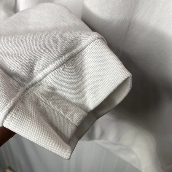 Zoe Karssen Poisoned Lovers Long Sleeve Graphic Sweater Medium White Crewneck - Picture 5 of 9